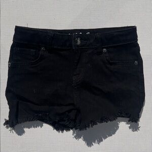 Cat & Jack black stretchy shorts for little girl